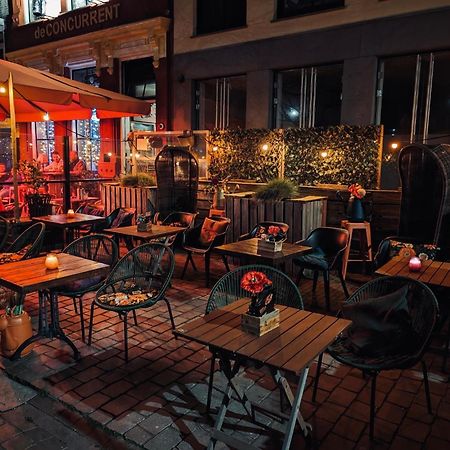 ホテル Slapen Bij Cafe De Concurrent フリシンゲン エクステリア 写真